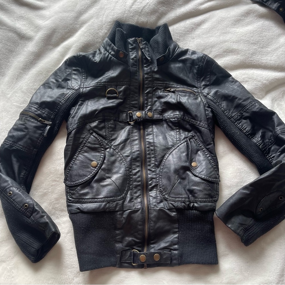Vegan Leather jacket